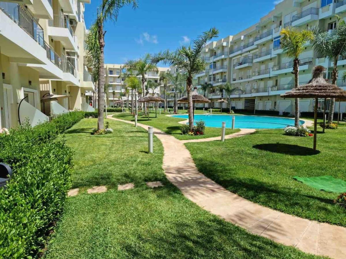 Lux Apartment In Bouznika With Pool Kültér fotó